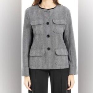 Max Studio Charcoal Gray Blazer